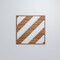Ekena Millwork Large Strymon Decorative Fretwork Wood Wall Panels, Walnut, 23 3/8"W x 23 3/8"H x 3/8"T WALW24X24X0375STRWA - alternate 6